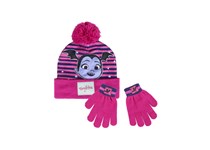 Conjunto Gorro + Luvas VAMPIRINA (Tamanho Único)