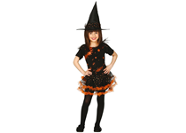Fato Infantil Bruxa Estrela