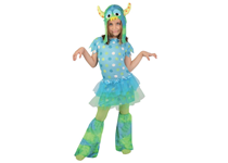 Fato Infantil Monstrito Azul