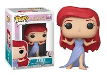Figura POP Disney Ariel Princesa Sereia Vestido Roxo