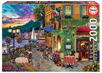 Puzzle EDUCA 2000 Peças 18009 ITALIAN FASCINO