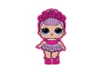 Toalha Microfibra LOL Forma Boneca