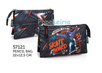 Estojo EL CHARRO Skate Board 3Divisorias