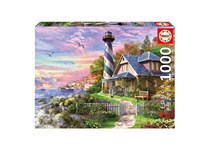 Puzzle EDUCA 1000Peças Farol em Rock Bay 17740