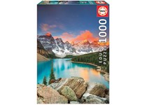 Puzzle EDUCA 1000Peças Lago Moraine B National Park Canada