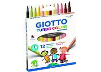 Marcador Escolar Giotto Turbo Color F526900 Tons Pele C/12