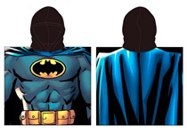 Poncho Toalha Praia 55x110Cm BATMAN