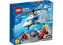 Lego City Perseguição Policial de Helicoptero