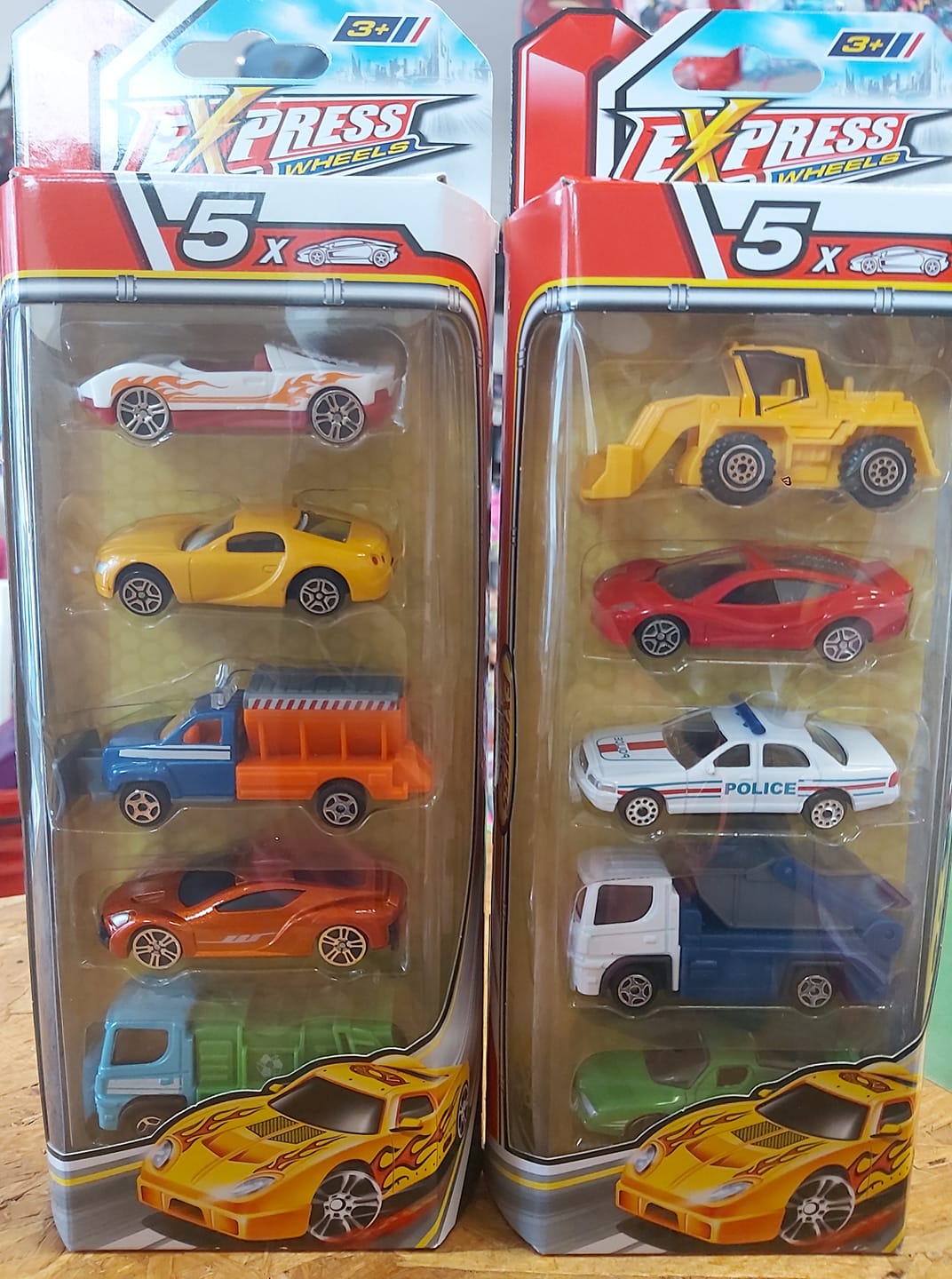 Express Wheels Pack 5 Carros (Envio aleatório) PapeLeiria