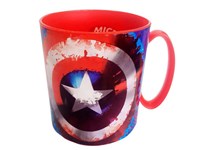 Copo Microondas 350ml Avengers Capitão America