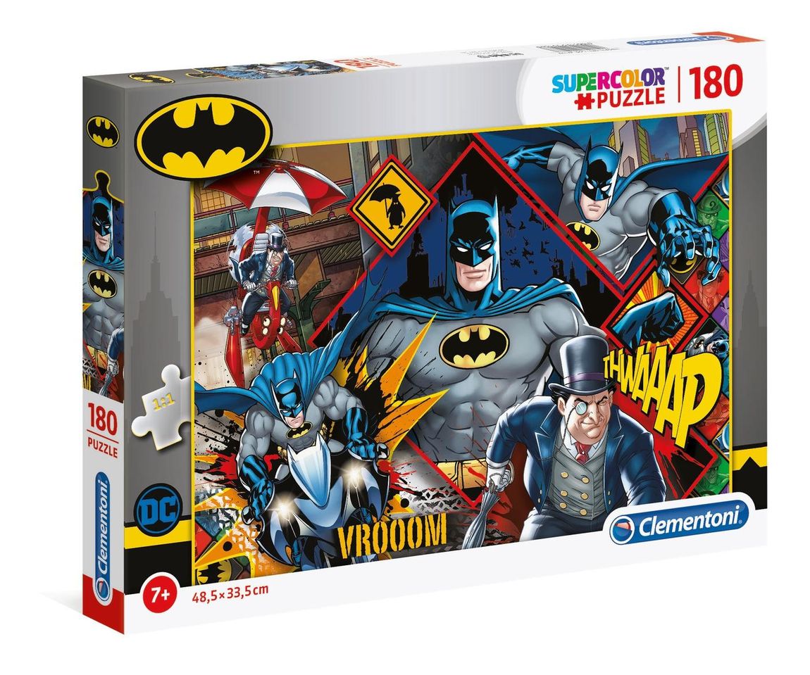Puzzle CLEMENTONI 180 Peças Batman 29108 PapeLeiria