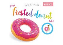 Boia Insuflavel Roda Donut Rosa 99x25Cm 56256
