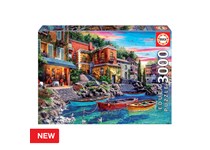 Puzzle EDUCA 3000Peças Pôr do Sol em Como 19052