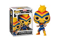 Figura POP Marvel Luchadores Captain Marvel La Estrella Cosmica
