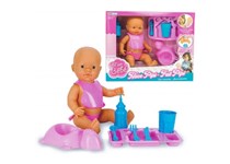 Boneco Baby Pipi C/ Refeições 