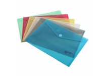Bolsa Documentos HFP A4 Incolor Tipo Envelope C/Velcro 90261  