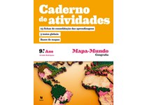 Mapa-Mundo 9.º ano - Caderno de atividades + bloco do geógrafo 