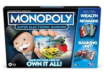MONOPOLIO Super Eletronic Banking HASBRO Gaming 