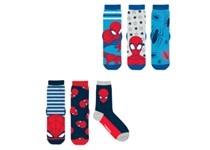 Pack 3 Meias Spiderman Marvel (Tam27-30)