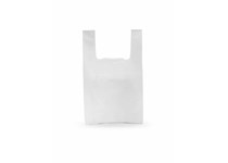 Saco Plastico C/Alça 40x50 Branco (Kg) (55mic) 