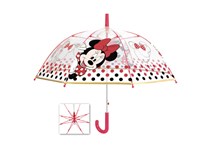 Chapeu de Chuva Automático Transparente MINNIE DISNEY 45cm