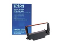 Fita Nylon Impressora Epson Mod.Erc38 Preto/Verm