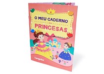 Livro O meu Caderno - das Princesas