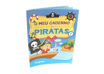 Livro O meu Caderno - das Piratas