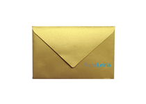 Envelope 9x14 105-16 Estrela Metalizado Ouro Ocre 120g