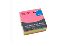 Bloco Adesivo NEON 75x75mm 100Folhas 