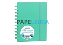 Caderno A4 CARCHIVO INGENIOX 100Folhas Pautado 100g Verde