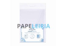 Envelope A5 P/caderno Ingeniox Pp Transparente C/velcro 