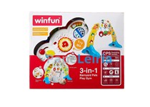 Ginasio de Atividades 3 em 1 WINFUN Barnyard Pals Play Gym 