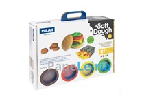 Plasticina Caixa SOFT DOUGH - Hamburgueria (Pasta de modelar à base de trigo) - MILAN