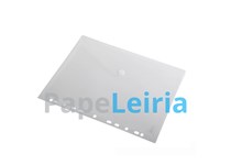 Bolsa P/Documentos HFP A4 Incolor Tipo Envelope C/Velcro C/Furos 35361