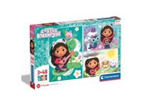 Puzzle 3x48 GABBY'S DOLLHOUSE 25290
