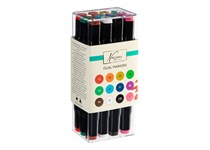 Marcadores 2 pontas ART Sensations – conjunto de 12 marcadores