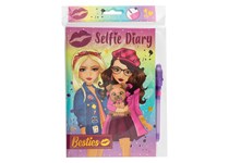 Diario - Best Selfie C/Caneta Mágica 21x15Cm 