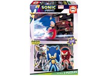 Puzzle EDUCA SONIC Prime Neon Fluorescente 2x100Peças 