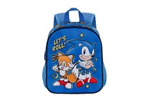 Mochila Lets Roll Sonic The Headghog 31Cm 3D  