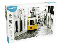 Puzzle 1500Peças Cidades do Mundo LISBOA Monochromatic Collection - EUROPRICE 