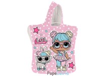 Poncho Toalha LOL SURPRISE Microfibra 50x100cm