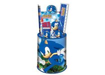 Sonic Lets Go- Copo metalico c/ conjunto escrita 7