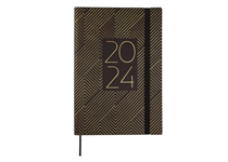 Agenda Diaria A5 2024 Finocam Casual C/elastico Trendy 621662024 Y10