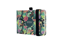 Agenda Semanal A7 2024 Finocam Design C/elastico Selva 881503524 M0