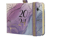 Agenda Semanal A7 2024 Finocam Design C/elastico Goldy 881503424 M0
