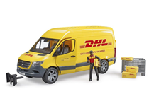 BRUDER Carrinha MERCEDES BENZ Sprinter DHL C/Motorista 