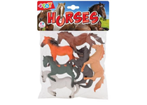 Animais cavalos 6 pcs 