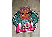 Toalha Sereia LOL SURPRISE Microfibra 115x114Cm