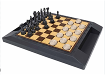 Jogo Xadrex + Damas Plastico 